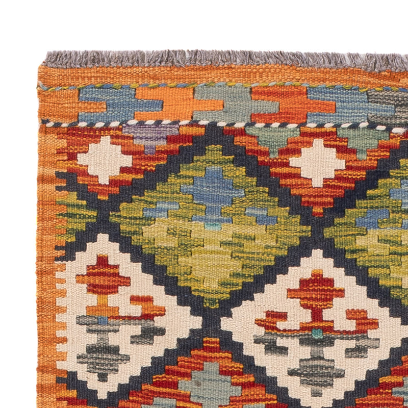 Kelim Carpet - Splash - 123 x 86 cm - flerfärgad