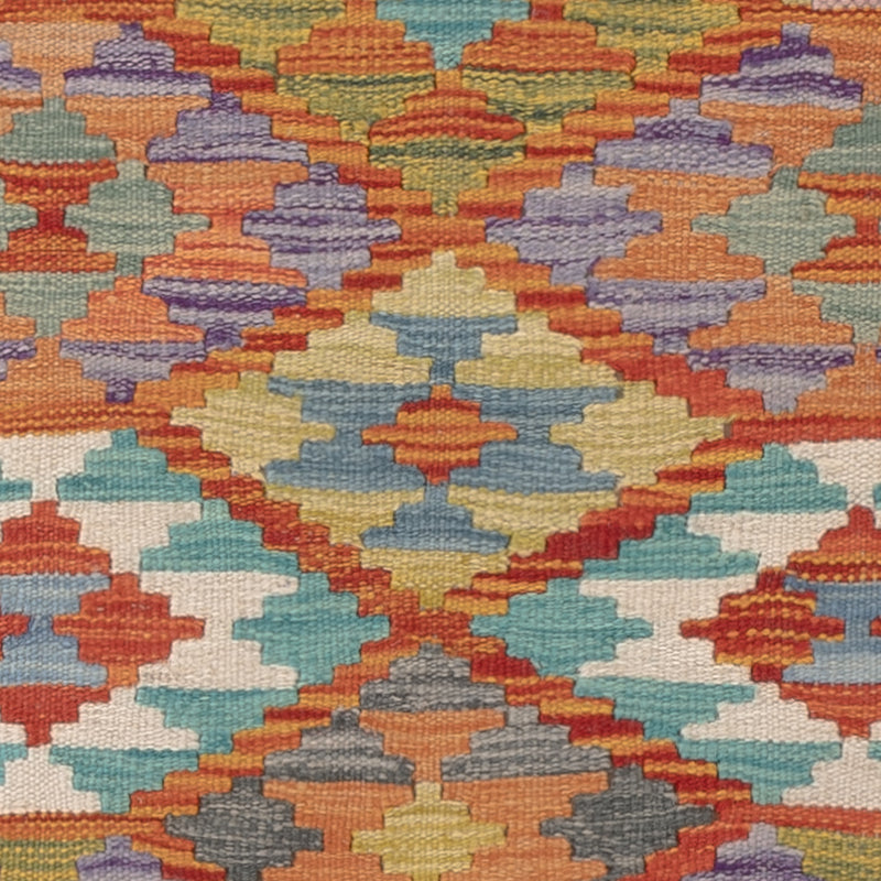 Kelim Carpet - Splash - 122 x 83 cm - flerfärgad