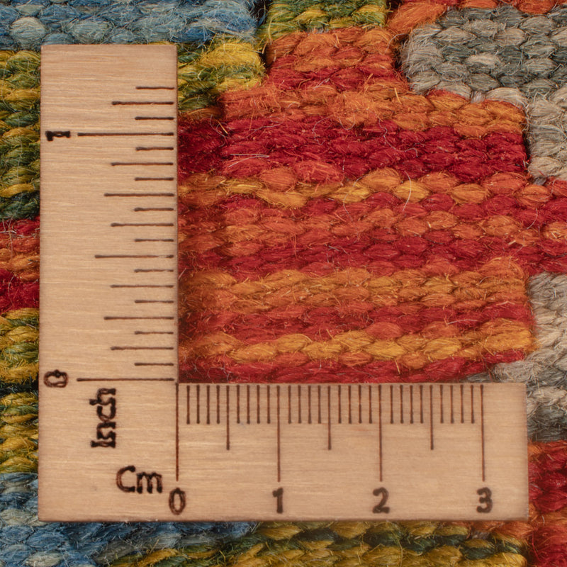 Kelim Carpet - Splash - 122 x 83 cm - flerfärgad