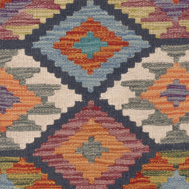 Kelim Carpet - Splash - 130 x 83 cm - flerfärgad
