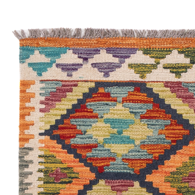 Kelim Carpet - Splash - 130 x 83 cm - flerfärgad