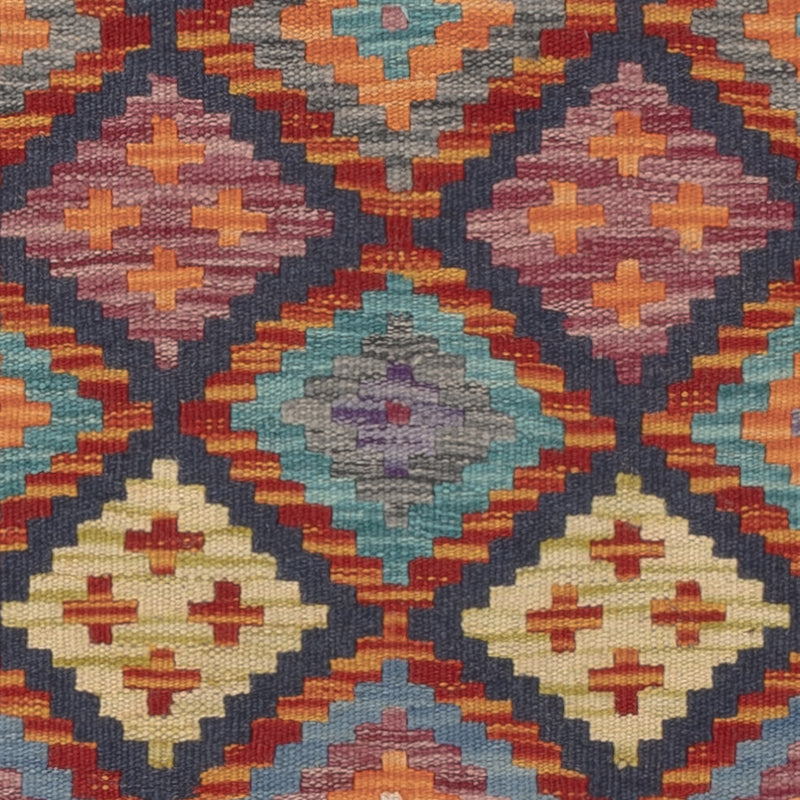 Kelim Carpet - Splash - 124 x 82 cm - flerfärgad