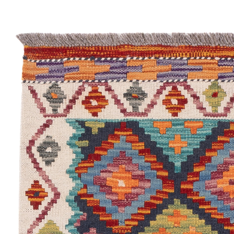 Kelim Carpet - Splash - 124 x 82 cm - flerfärgad