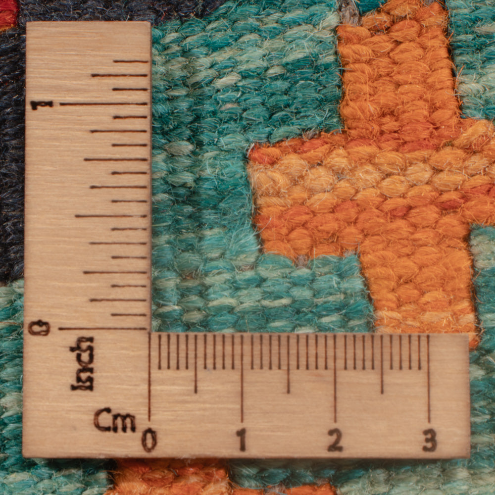 Kelim Carpet - Splash - 124 x 82 cm - flerfärgad