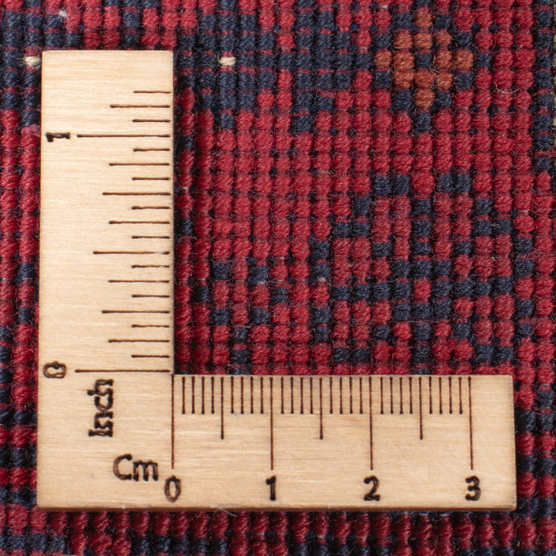 Afghansk matta - Kungliga - 243 x 172 cm - röd