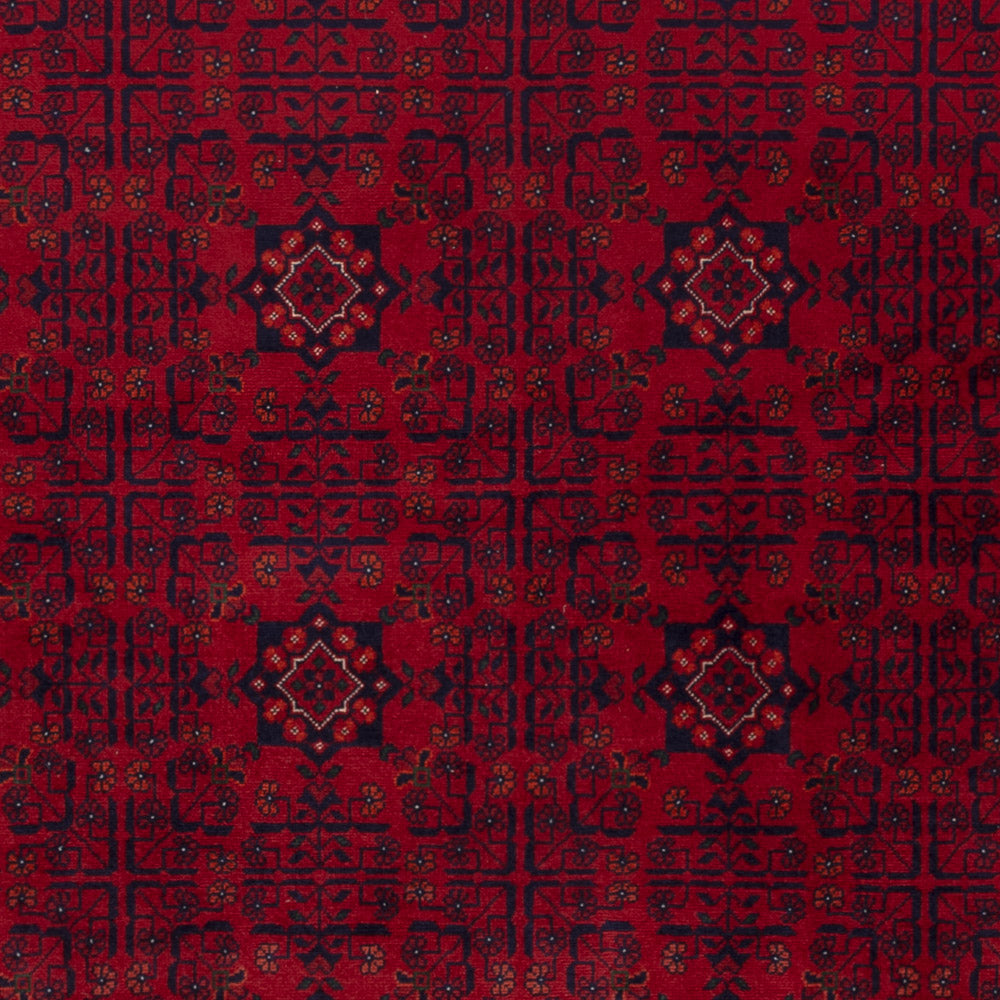 Afghansk matta - Kungliga - 234 x 171 cm - röd