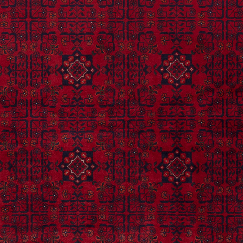 Afghansk matta - Kungliga - 234 x 171 cm - röd