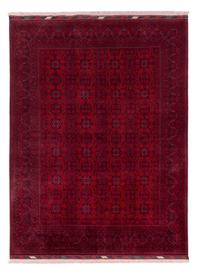 Afghansk matta - Kungliga - 234 x 171 cm - röd
