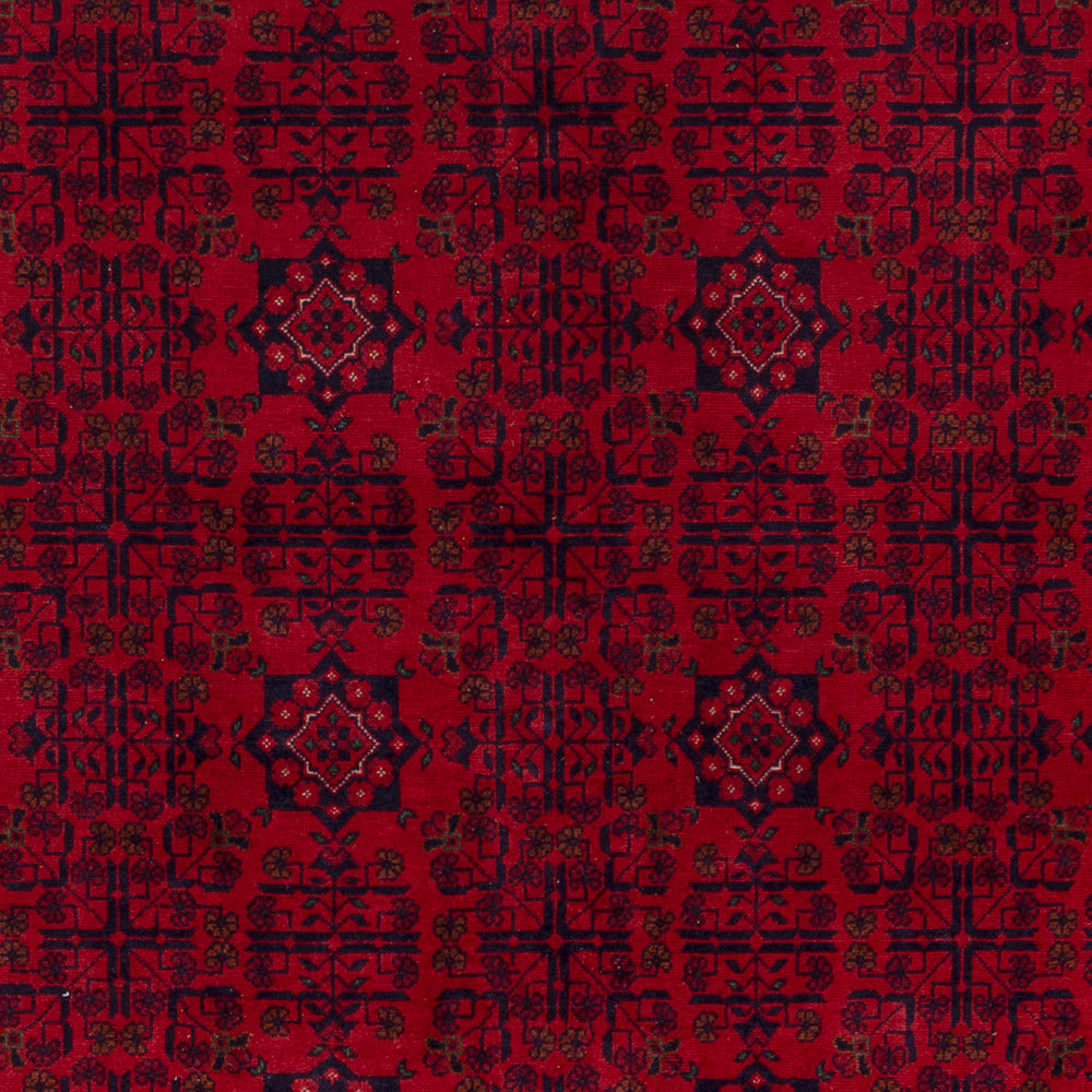 Afghansk matta - Kungliga - 234 x 171 cm - röd