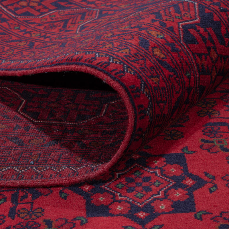 Afghansk matta - Kungliga - 234 x 171 cm - röd