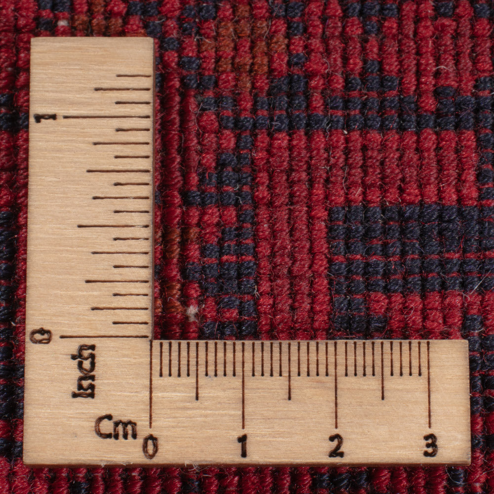 Afghansk matta - Kungliga - 234 x 171 cm - röd