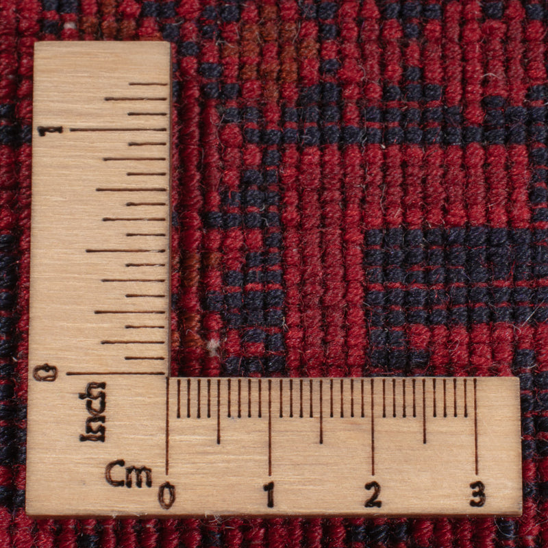 Afghansk matta - Kungliga - 234 x 171 cm - röd