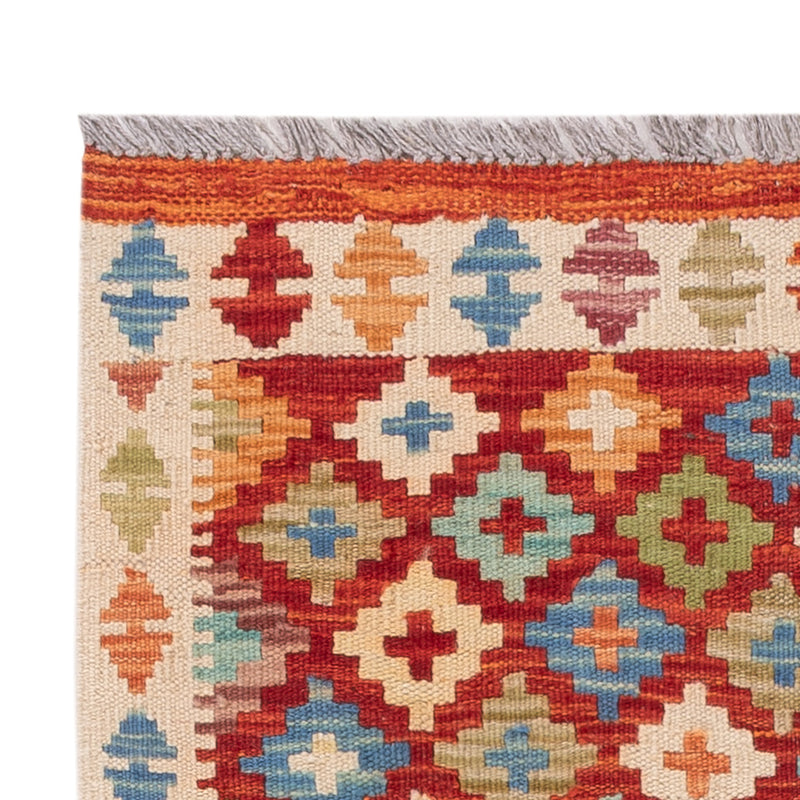 Kelim Carpet - Splash - 128 x 81 cm - flerfärgad