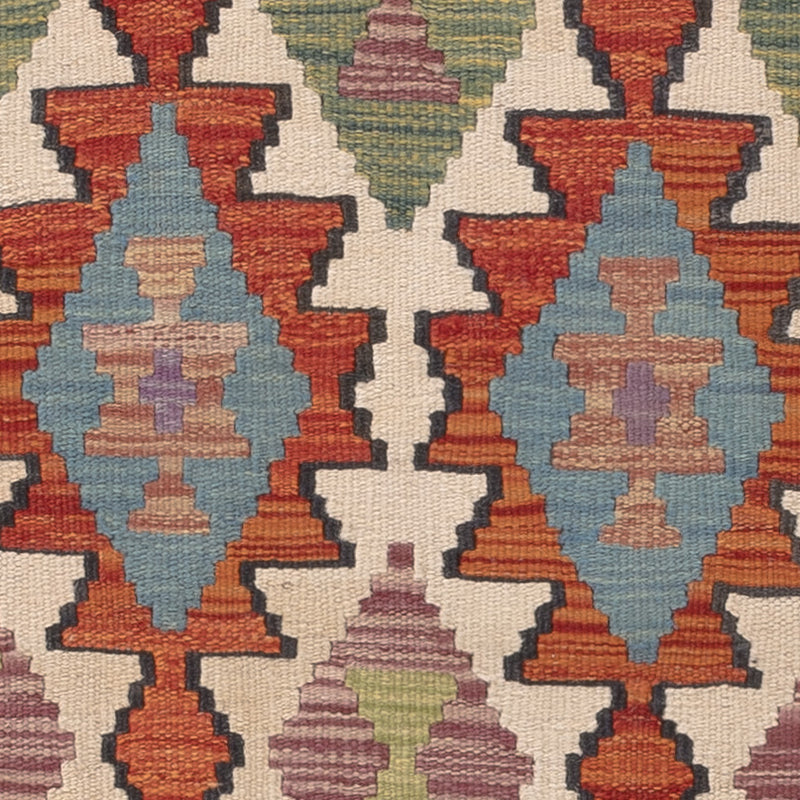 Kelim Carpet - Splash - 126 x 84 cm - flerfärgad