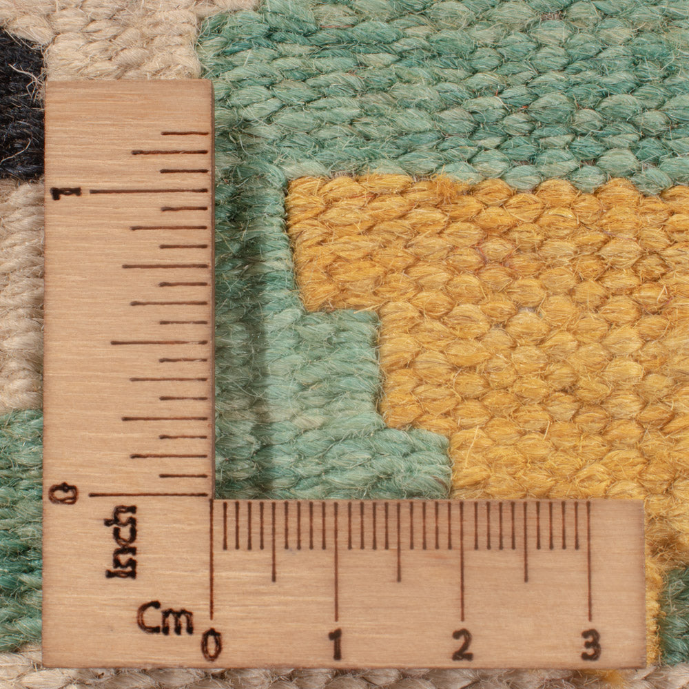 Kelim Carpet - Splash - 126 x 84 cm - flerfärgad