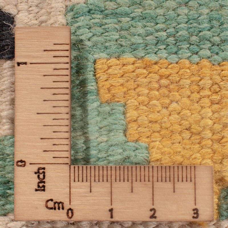 Kelim Carpet - Splash - 126 x 84 cm - flerfärgad