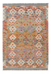 Kelim Carpet - Splash - 124 x 84 cm - flerfärgad