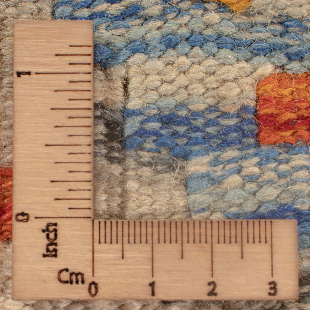 Kelim Carpet - Splash - 124 x 84 cm - flerfärgad