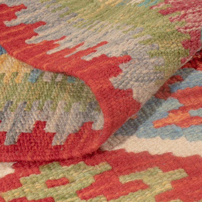 Kelim Carpet - Splash - 117 x 73 cm - flerfärgad