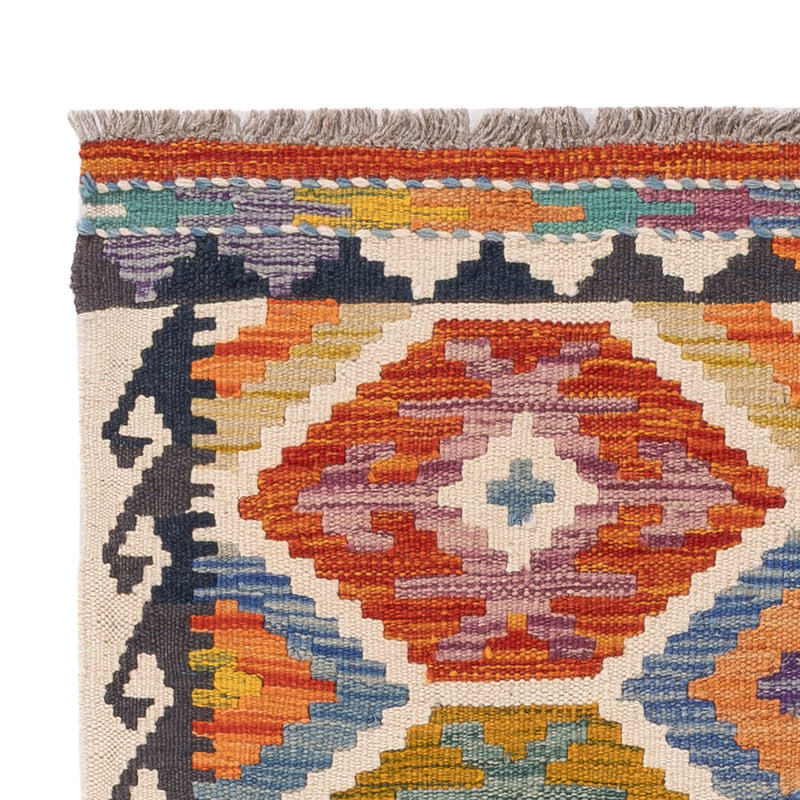 Kelim Carpet - Splash - 125 x 79 cm - flerfärgad