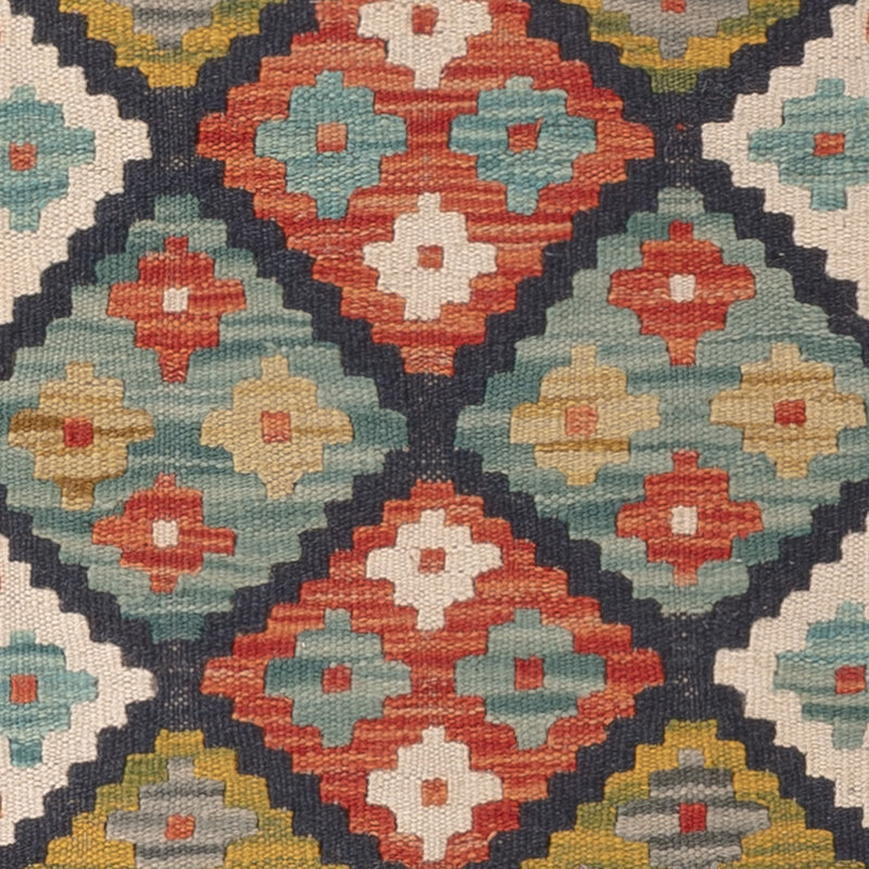 Kelim Carpet - Splash - 125 x 82 cm - flerfärgad