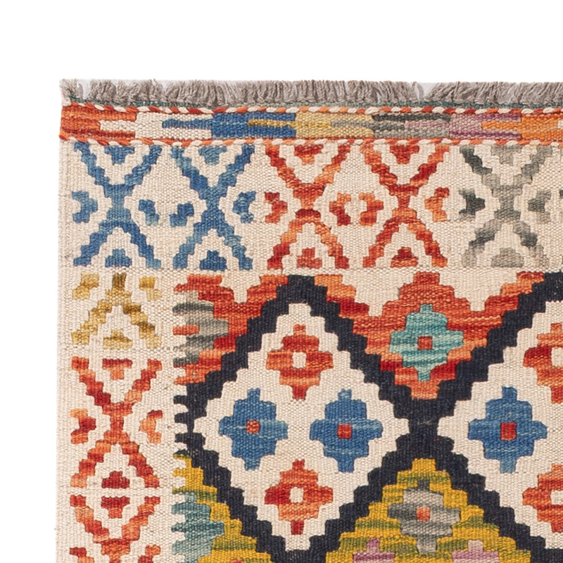 Kelim Carpet - Splash - 125 x 82 cm - flerfärgad