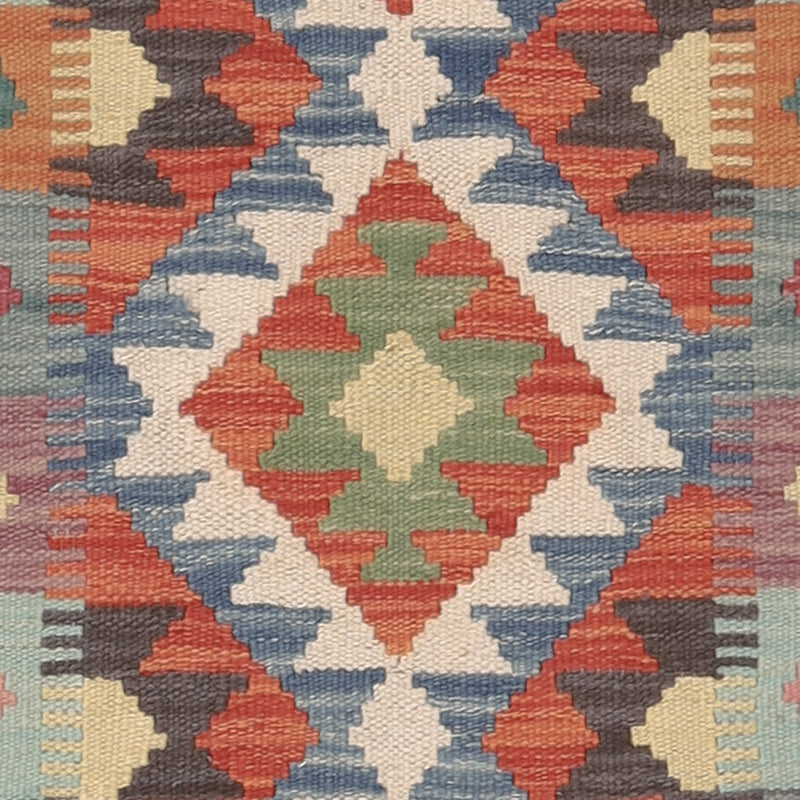 Kelim Carpet - Splash - 118 x 82 cm - flerfärgad