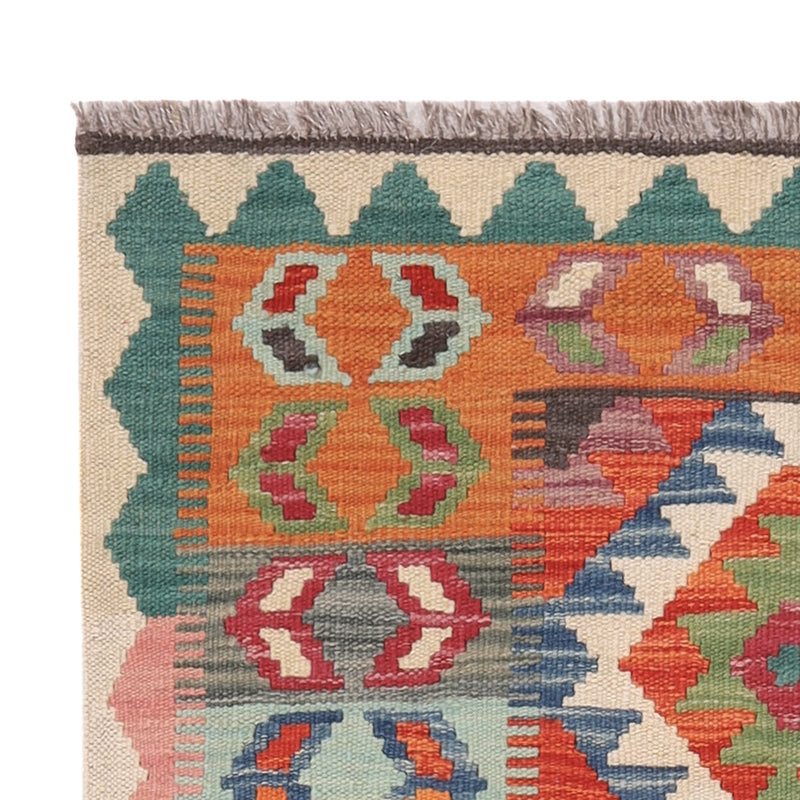 Kelim Carpet - Splash - 118 x 82 cm - flerfärgad