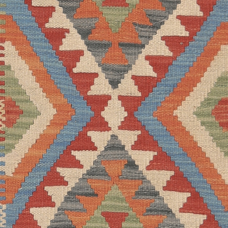 Kelim Carpet - Splash - 132 x 86 cm - flerfärgad