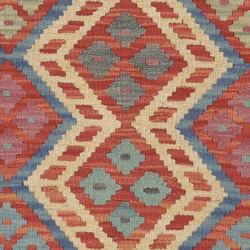 Kelim Carpet - Splash - 124 x 83 cm - flerfärgad