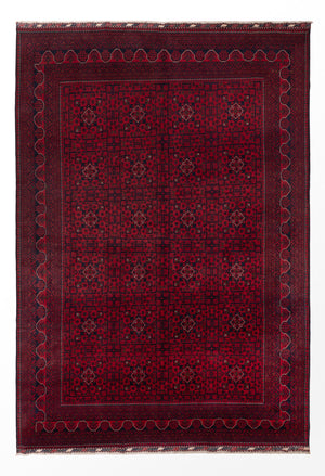 Afghan Teppich - Kunduz - Royal - 362 x 250 cm - rot