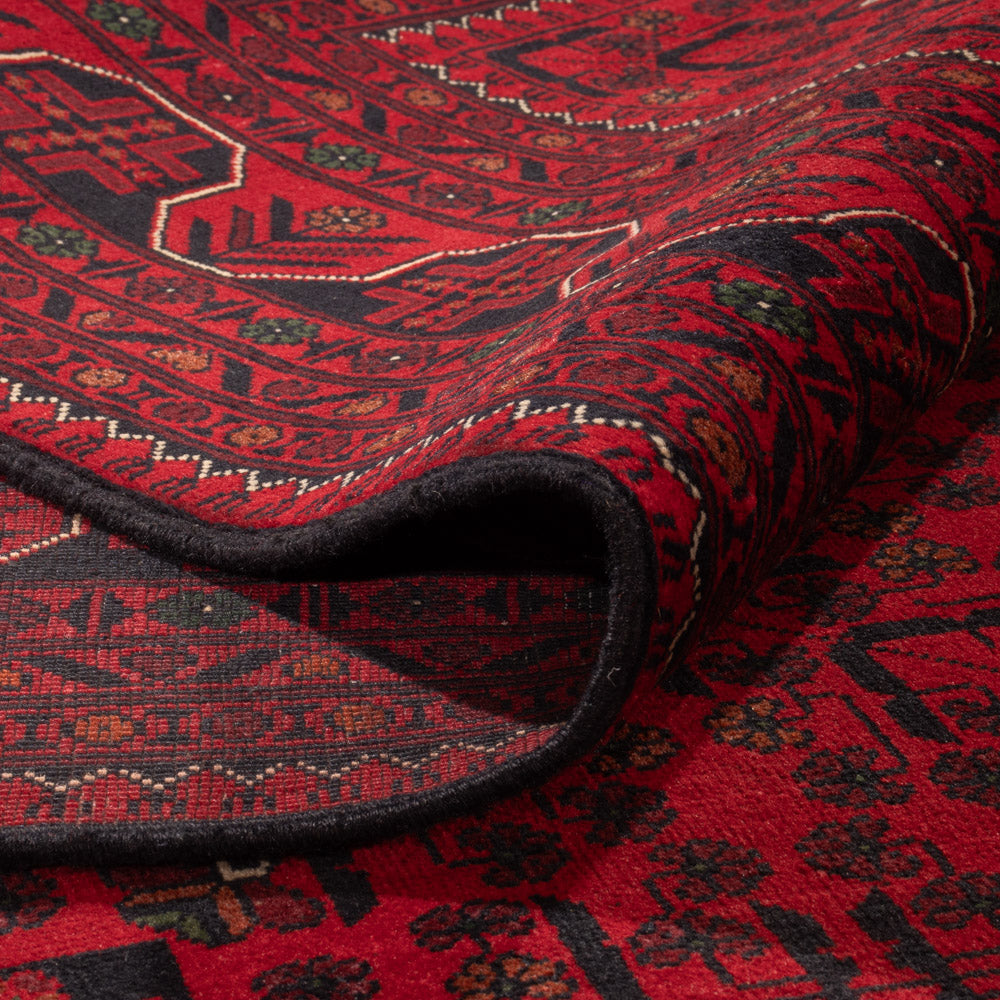 Afghan Teppich - Kunduz - Royal - 350 x 246 cm - rot