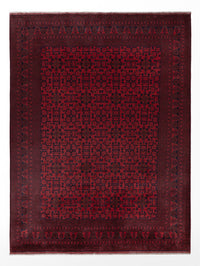 Afghan Teppich - Kunduz - 351 x 254 cm - rot