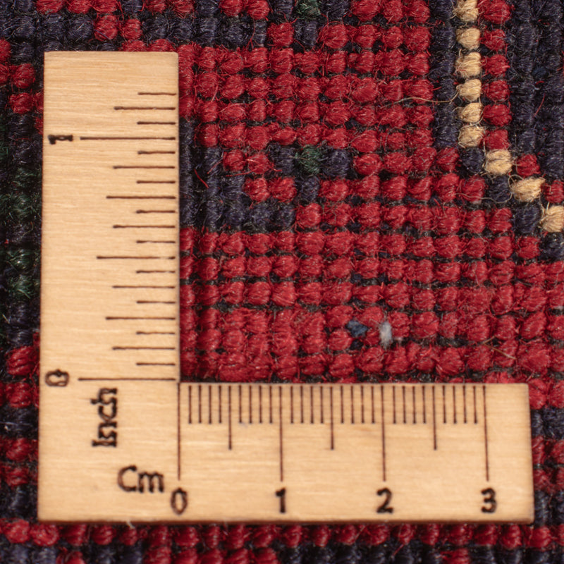 Afghansk matta - Kunduz - Kungliga - 341 x 250 cm - röd