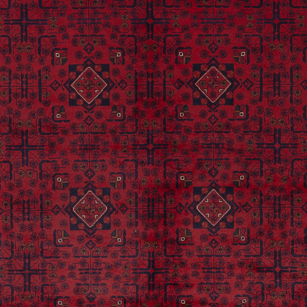 Afghansk matta - Kunduz - Kungliga - 342 x 248 cm - röd