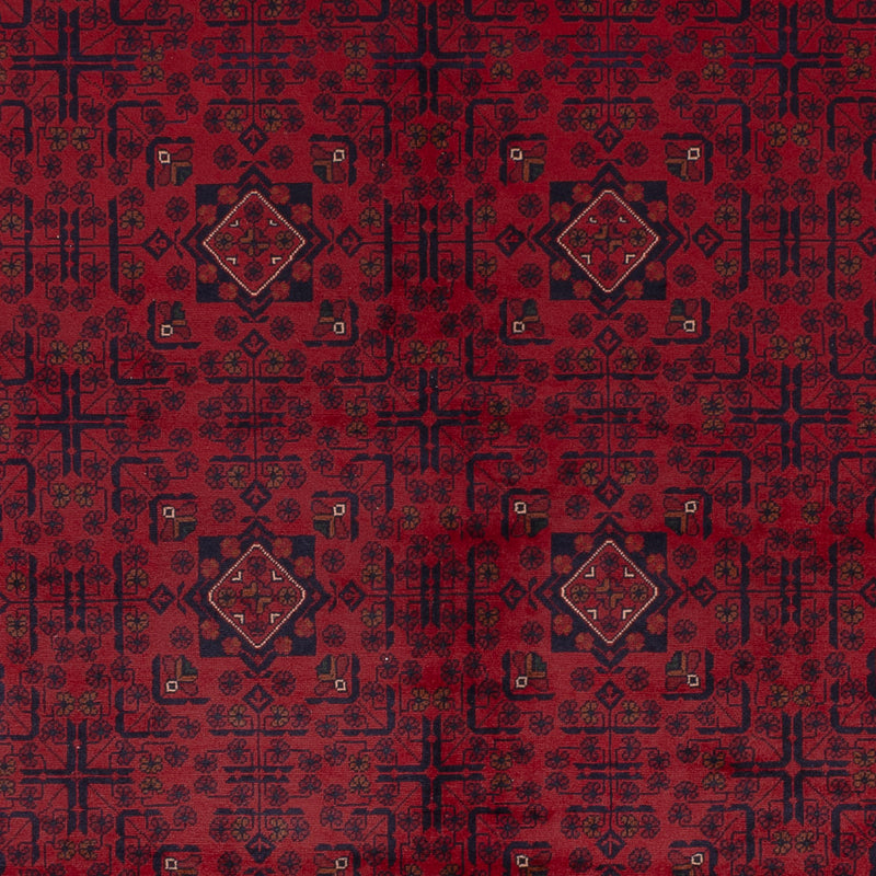Afghansk matta - Kunduz - Kungliga - 342 x 248 cm - röd