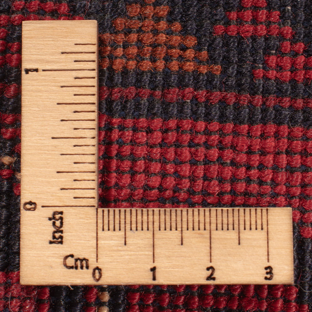 Afghansk matta - Kunduz - Kungliga - 342 x 248 cm - röd