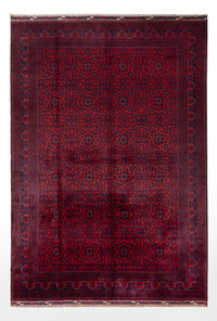 Afghan Teppich - Kunduz - Royal - 351 x 246 cm - rot
