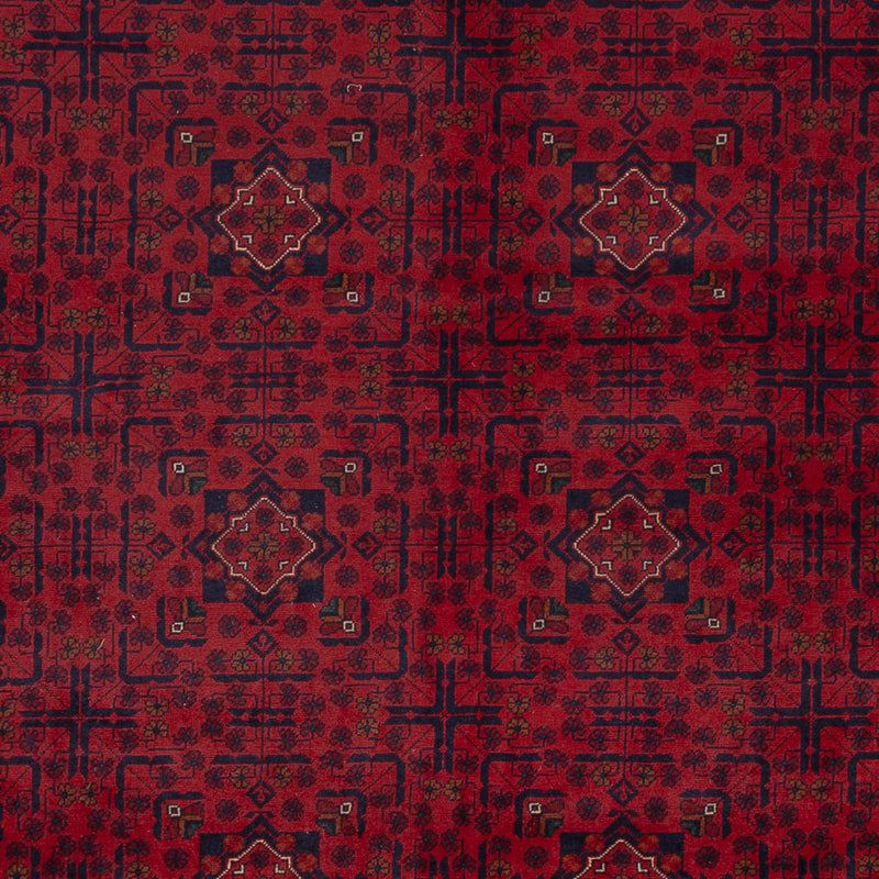 Afghansk matta - Kunduz - Kungliga - 333 x 256 cm - röd
