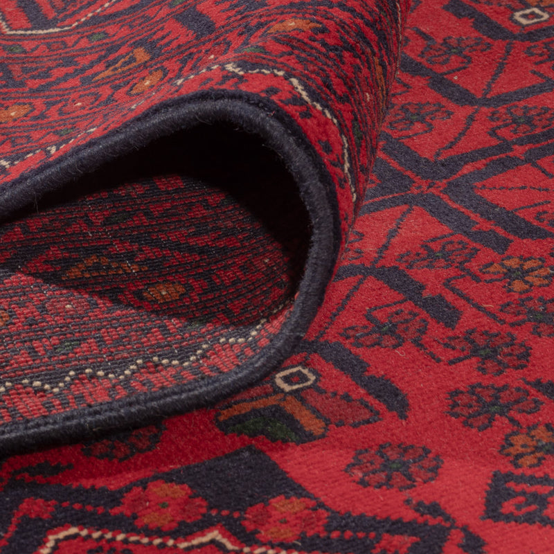 Afghansk matta - Kunduz - Kungliga - 333 x 256 cm - röd