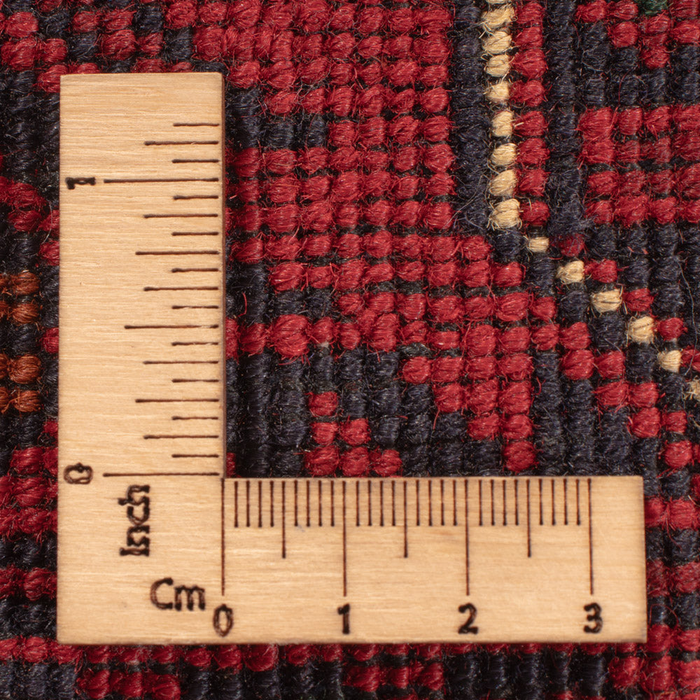 Afghansk matta - Kunduz - Kungliga - 333 x 256 cm - röd