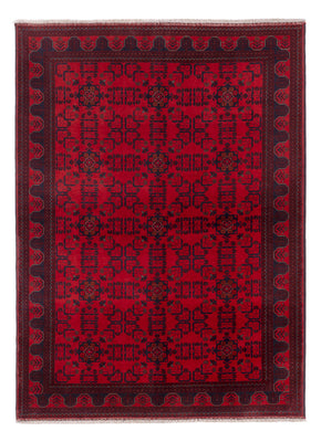 Afghansk matta - Kunduz - 243 x 173 cm - röd