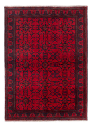 Afghansk matta - Kunduz - 243 x 173 cm - röd