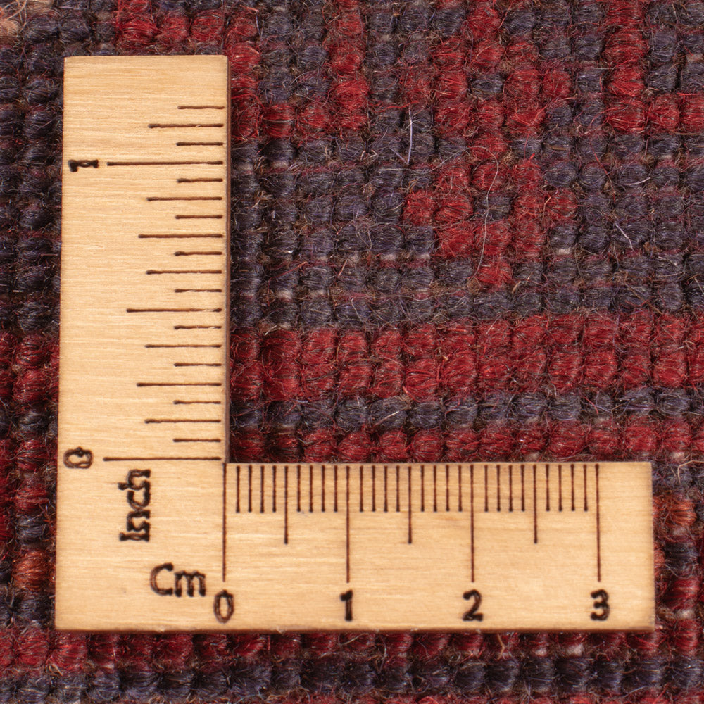 Afghansk matta - Kunduz - 243 x 173 cm - röd