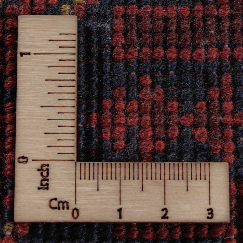 Afghansk matta - Kunduz - 200 x 147 cm - röd