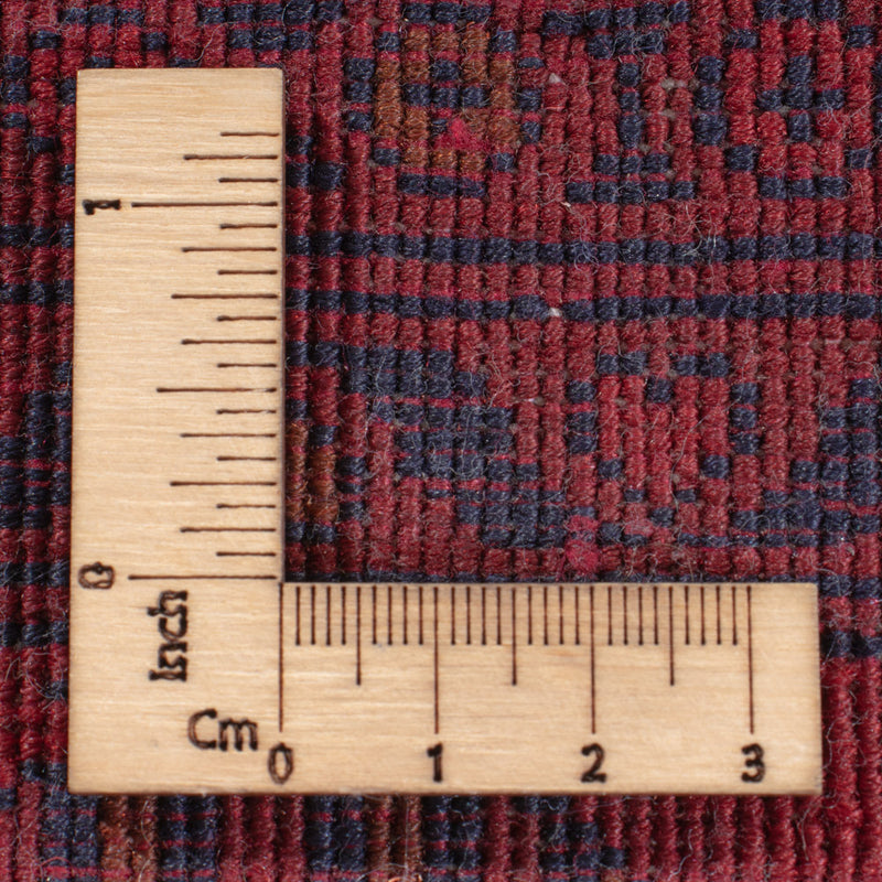 Afghansk matta - Kungliga - 232 x 167 cm - röd