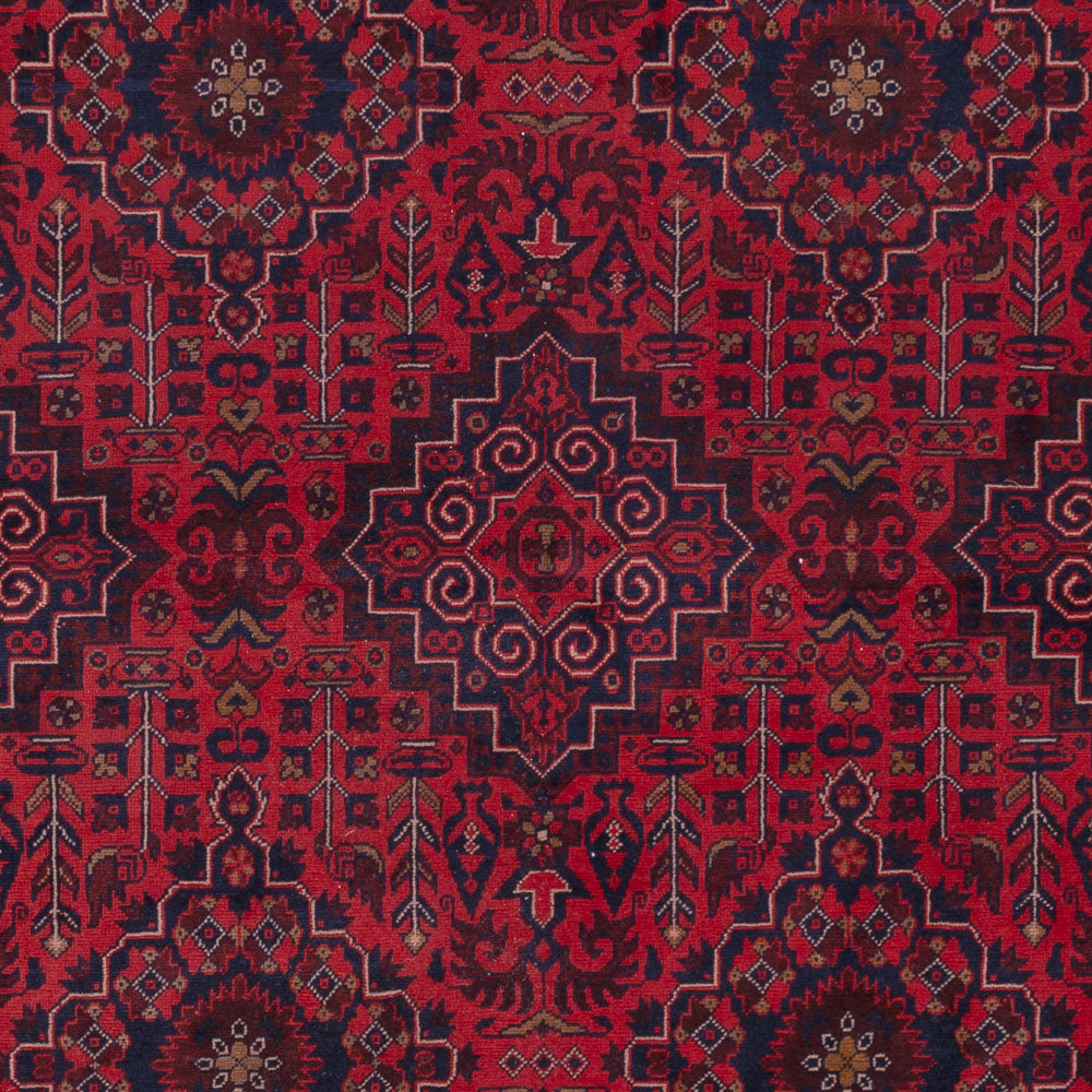 Afghansk matta - Kungliga - 240 x 169 cm - röd