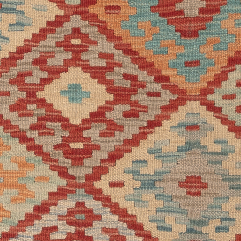 Kelim Carpet - Splash - 121 x 85 cm - flerfärgad
