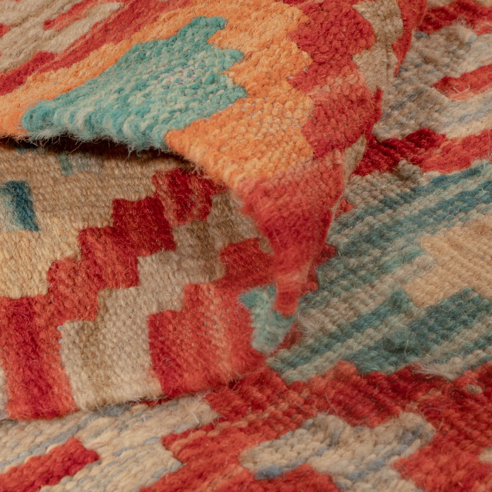 Kelim Carpet - Splash - 121 x 85 cm - flerfärgad