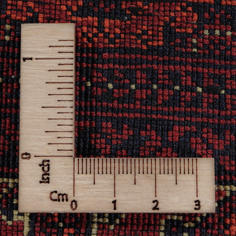 Afghansk matta - Kungliga - 196 x 150 cm - röd